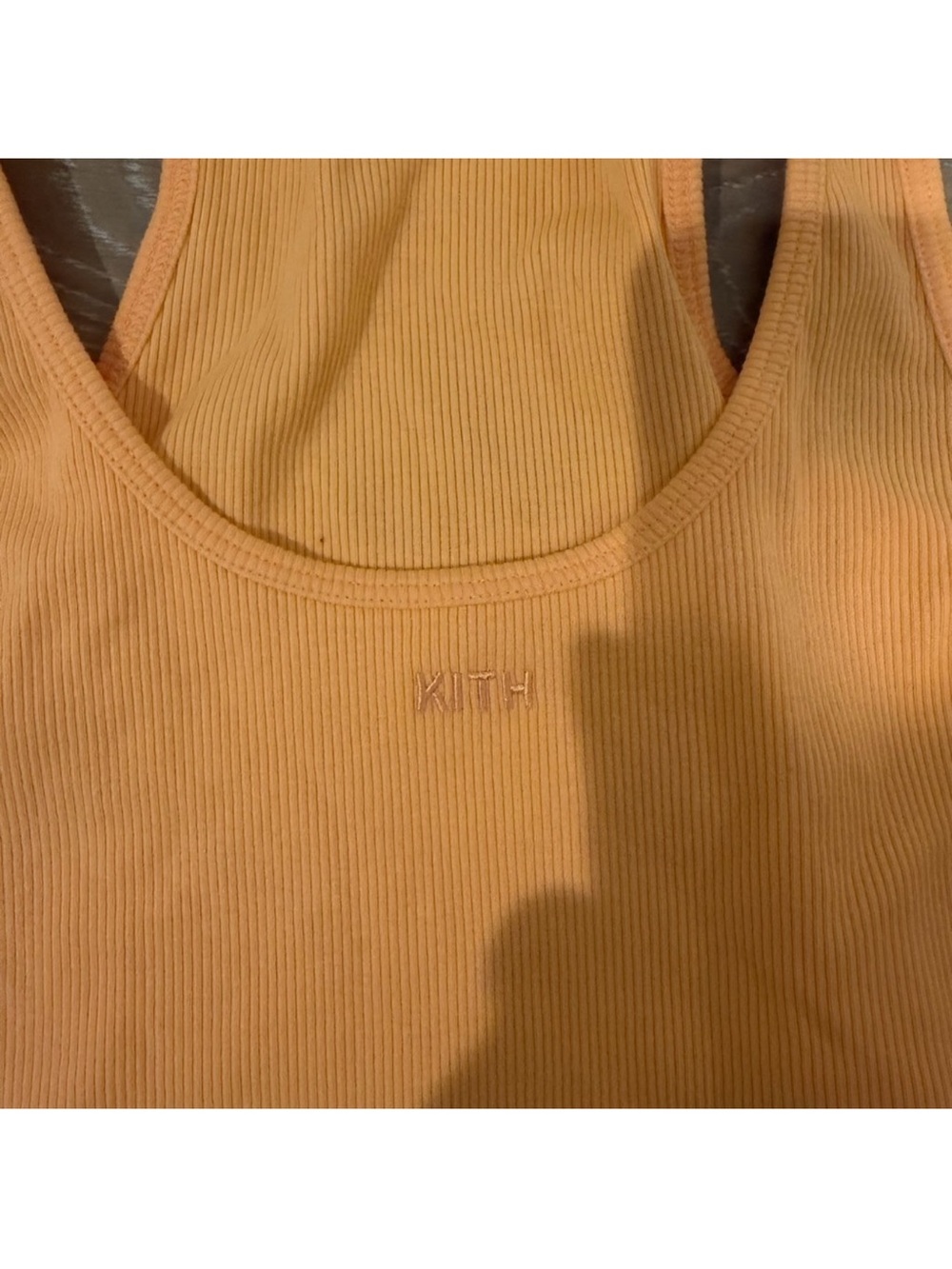 Kith Ribbed Racerback Crop Top - Picture 5 of 6